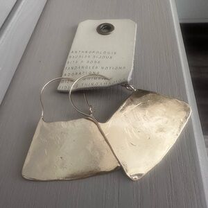 Anthropologie Baubles&Bijous gold tone earrings- New